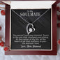 To My Soulmate - You Weren't Just Any Moment - Forever Love Necklace