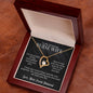 To My Amazing Nurse Wife - Hero in Scrubs - Forever Love Necklace