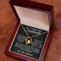 To My Beautiful Soulmate - Your Heart Is My Home - Forever Love Necklace