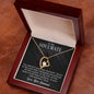 To My Soulmate - You Weren't Just Any Moment - Forever Love Necklace