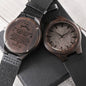 To My Man - My Rock My Anchor My Everything - Engraved Wood Watch