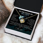 To My Wife - The Catch Of My Life - Love Knot Necklace