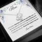 To My Mom - You're The Reason I Am Me - Love Knot Necklace
