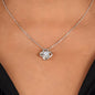 To My Daughter - You're My Most Cherished Gift - Love Knot Necklace