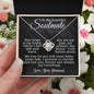 To My Beautiful Soulmate - Your Heart Is My Home - Love Knot Necklace