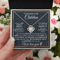 To The Mother Of My Children - We Celebrate You - Love Knot Necklace