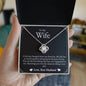 To My Wife - First Kiss - Love Knot Necklace