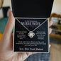 To My Amazing Nurse Wife - Hero in Scrubs - Love Knot Necklace