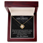 To My Soulmate - You Weren't Just Any Moment - Love Knot Necklace