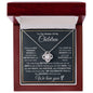 To The Mother Of My Children - We Celebrate You - Love Knot Necklace