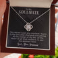 To My Soulmate - You Weren't Just Any Moment - Love Knot Necklace