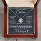 To The Mother Of My Children - We Celebrate You - Love Knot Necklace