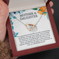Mother & Daughter - It's A Special Bond - Interlocking Hearts Necklace