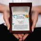 Mother & Daughter - It's A Special Bond - Interlocking Hearts Necklace