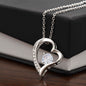 For My Wife / Daughter / Mom / Sister - Forever Love Heart Necklace (No MC)