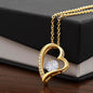 For My Wife / Daughter / Mom / Sister - Forever Love Heart Necklace (No MC)