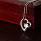 For My Wife / Daughter / Mom / Sister - Forever Love Heart Necklace (No MC)