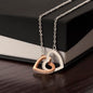 For My Wife / Daughter / Mom / Sister - Interlocking Hearts (No MC)