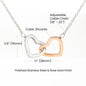 For My Wife / Daughter / Mom / Sister - Interlocking Hearts (No MC)