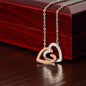 For My Wife / Daughter / Mom / Sister - Interlocking Hearts (No MC)
