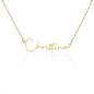 For Wife / Daughter / Mom / Sister - Signature Name Necklace (No MC)