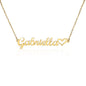 For Wife / Daughter / Mom / Sister - Name Necklace + Heart (No MC)