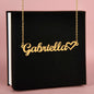 For Wife / Daughter / Mom / Sister - Name Necklace + Heart (No MC)