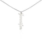 For Wife / Daughter / Mom / Sister - Vertical Name Necklace (No MC)