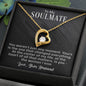 To My Soulmate - You Weren't Just Any Moment - Forever Love Necklace